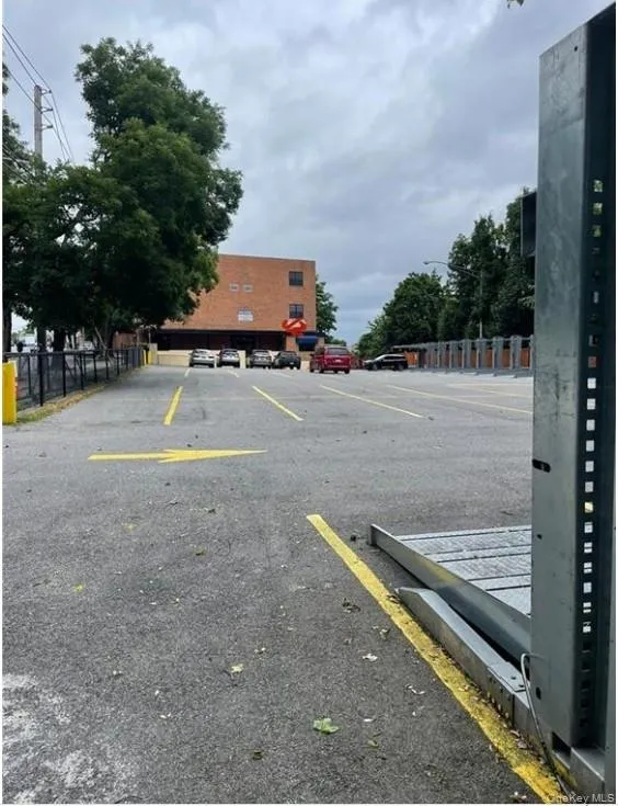 View of uncovered parking lot View of uncovered parking lot
