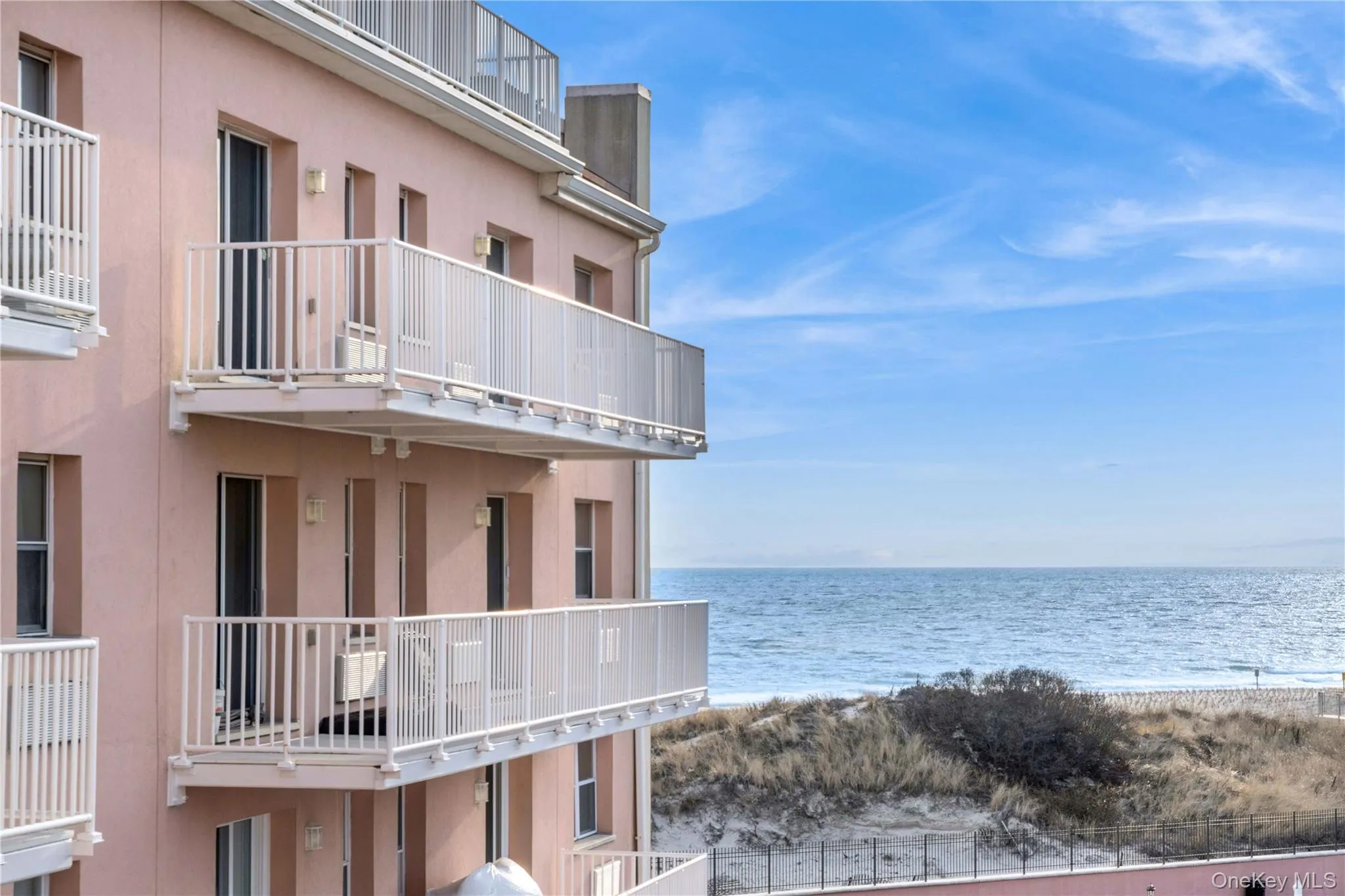 View of water feature with a view of the beach View of water feature with a view of the beach