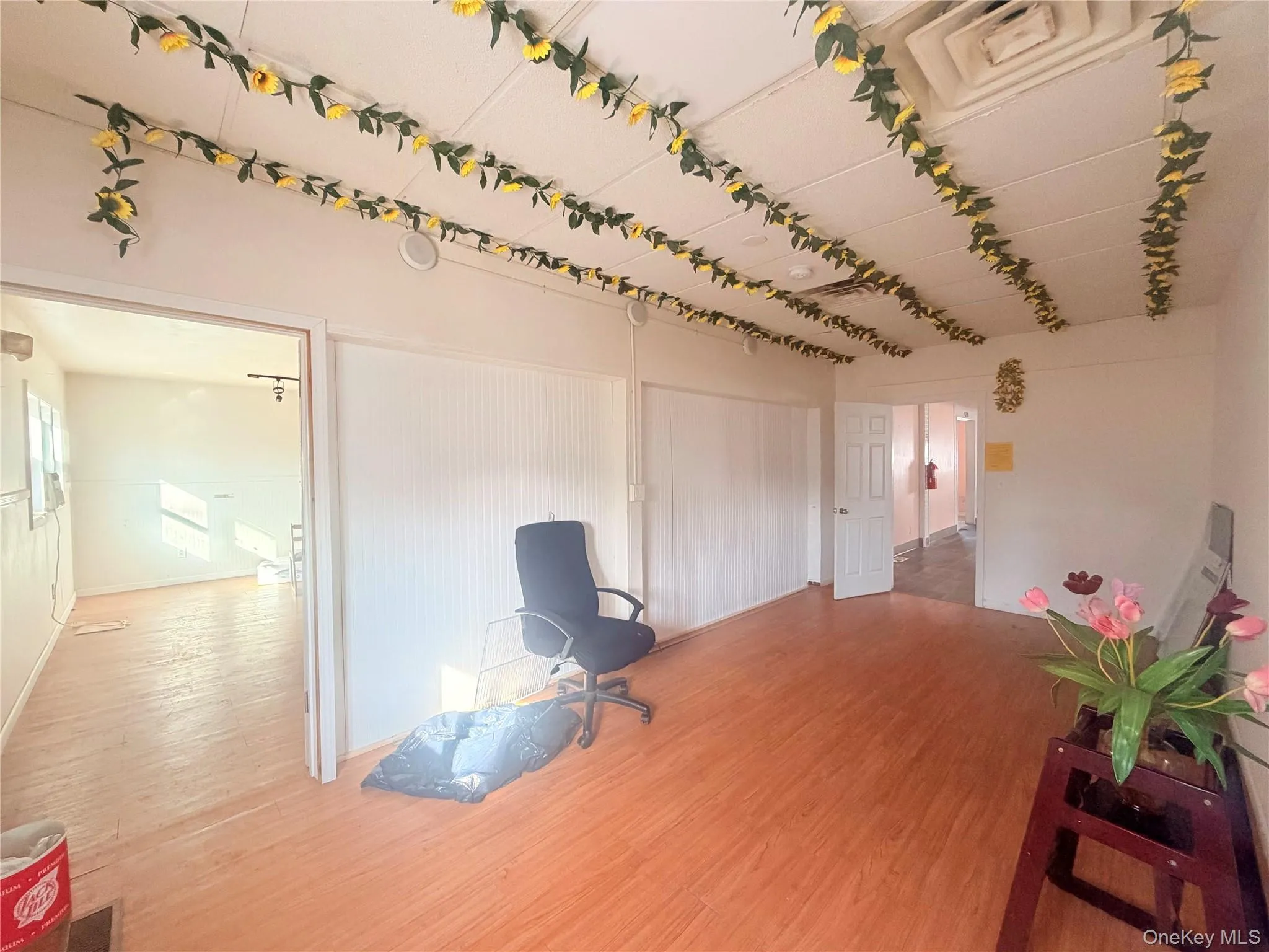 Office featuring wood finished floors Office featuring wood finished floors