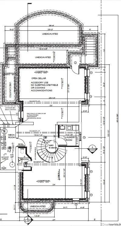 Blueprint of Basement w/ 9-Ft Ceilings Blueprint of Basement w/ 9-Ft Ceilings