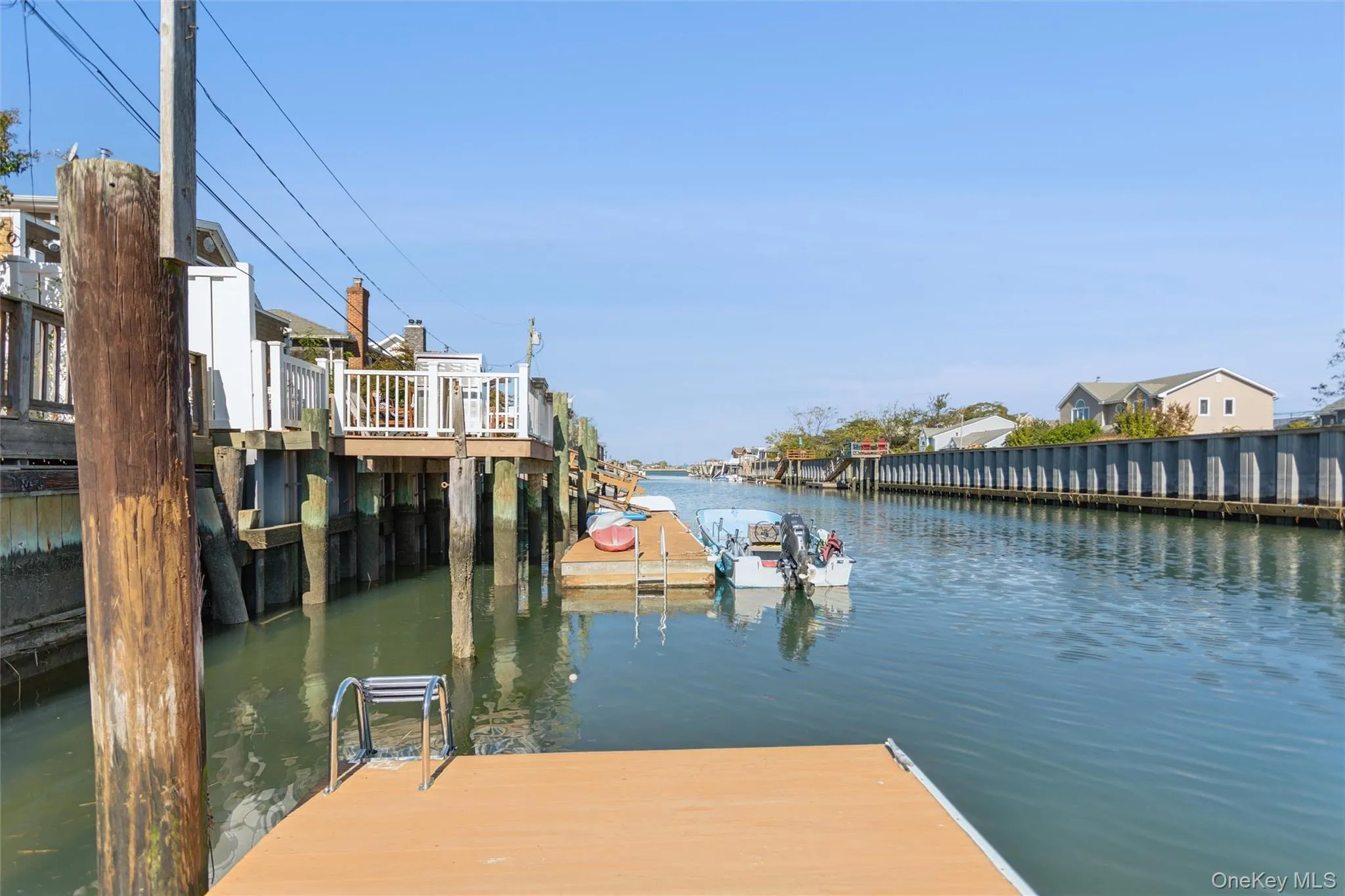 Dock area with a water view Dock area with a water view