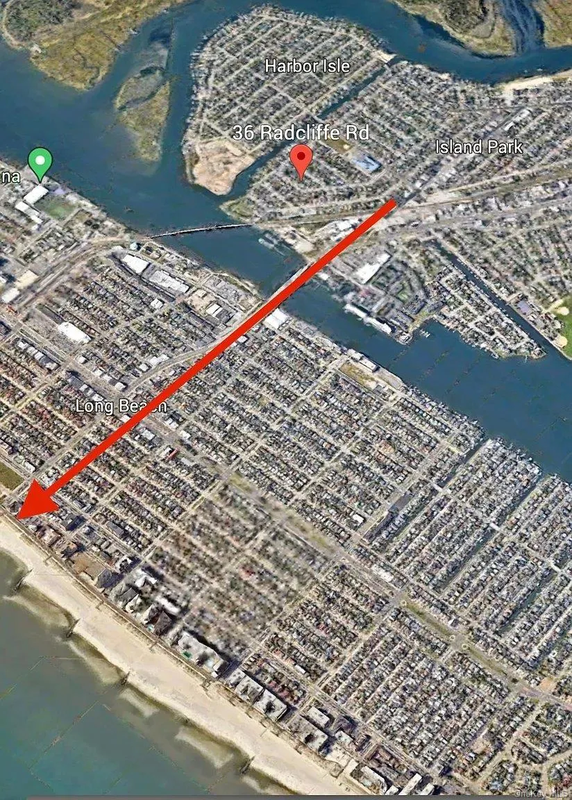 Aerial map of property and surrounding area Aerial map of property and surrounding area