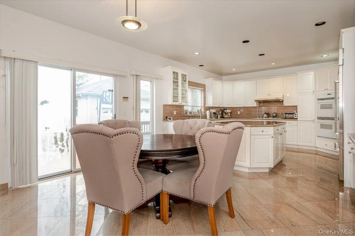 Dining space featuring healthy amount of natural light and recessed lighting Dining space featuring healthy amount of natural light and recessed lighting