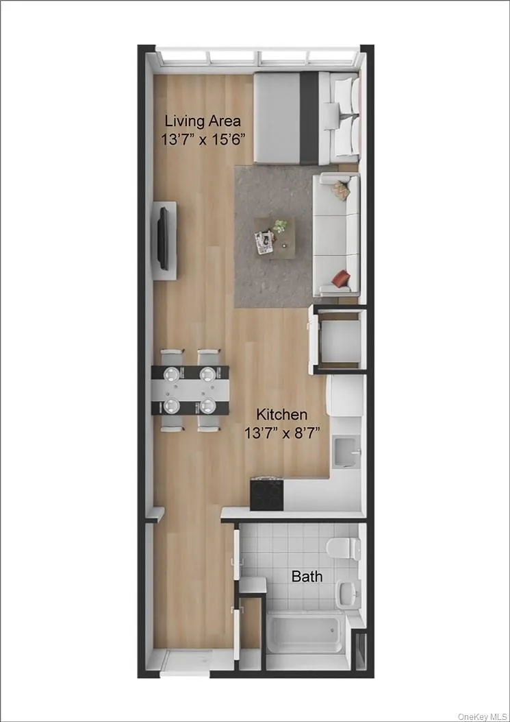 Floor plan E Floor plan E