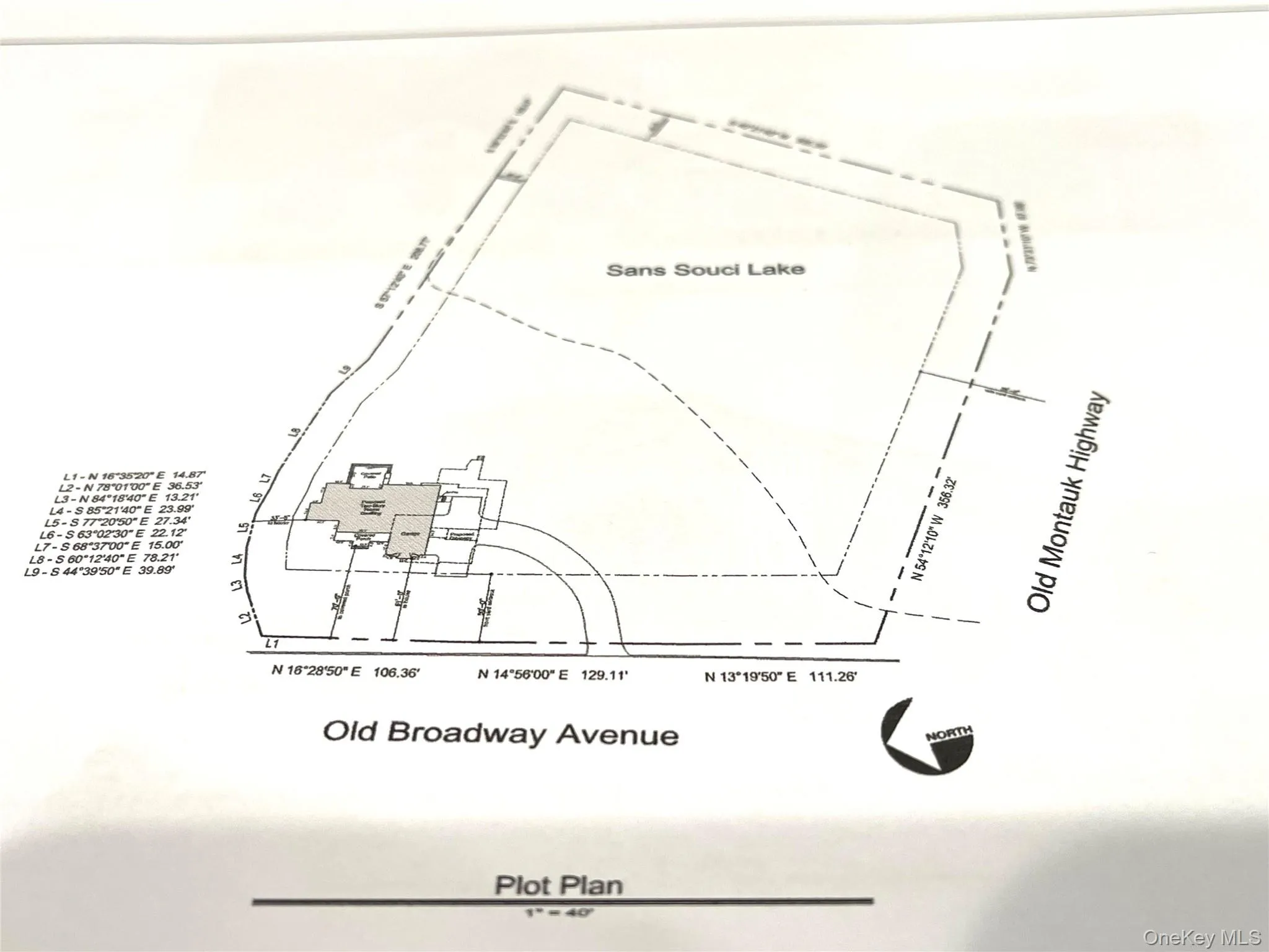 Survey map / technical document Survey map / technical document
