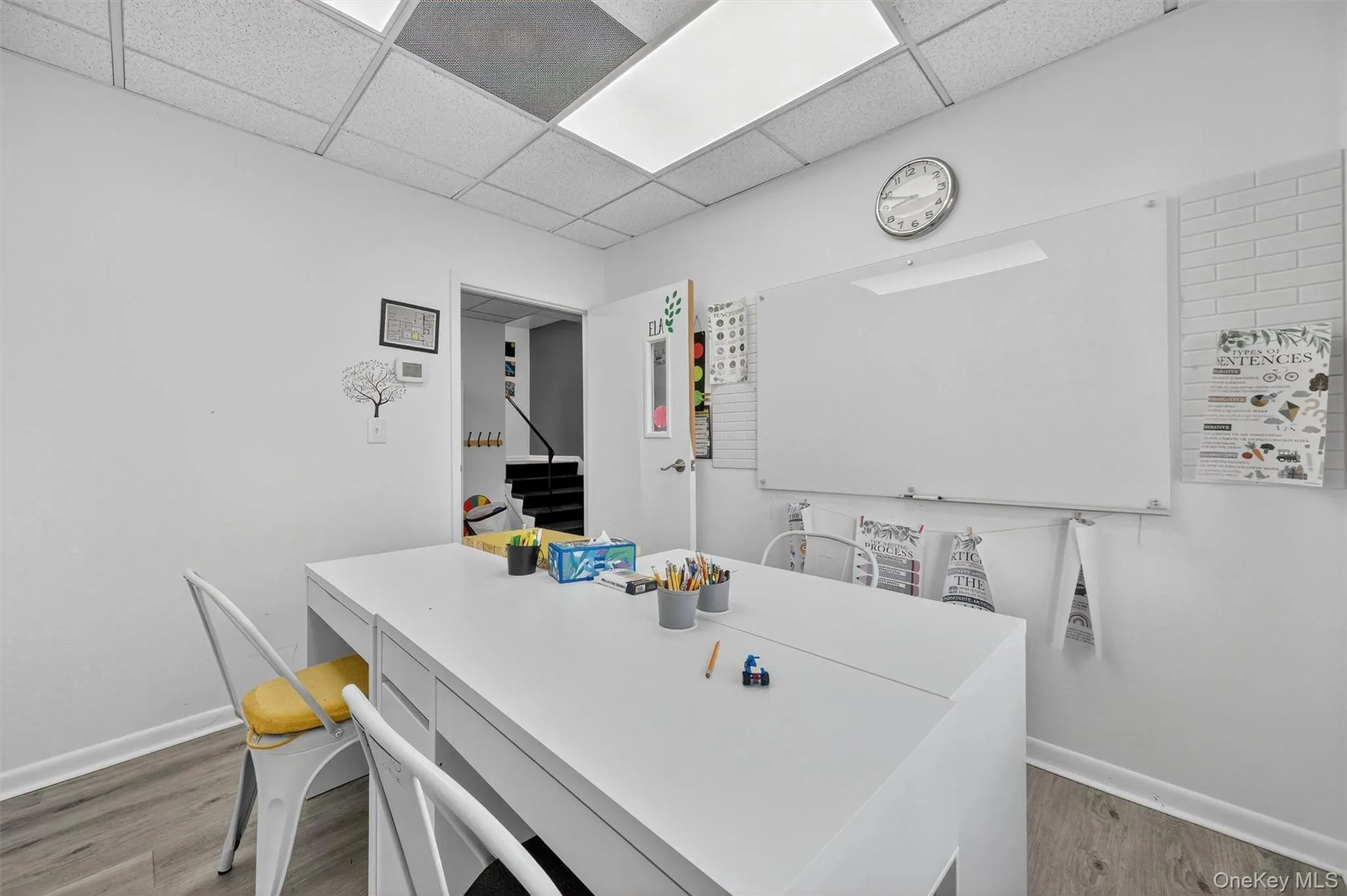 Classroom with lots of light Classroom with lots of light