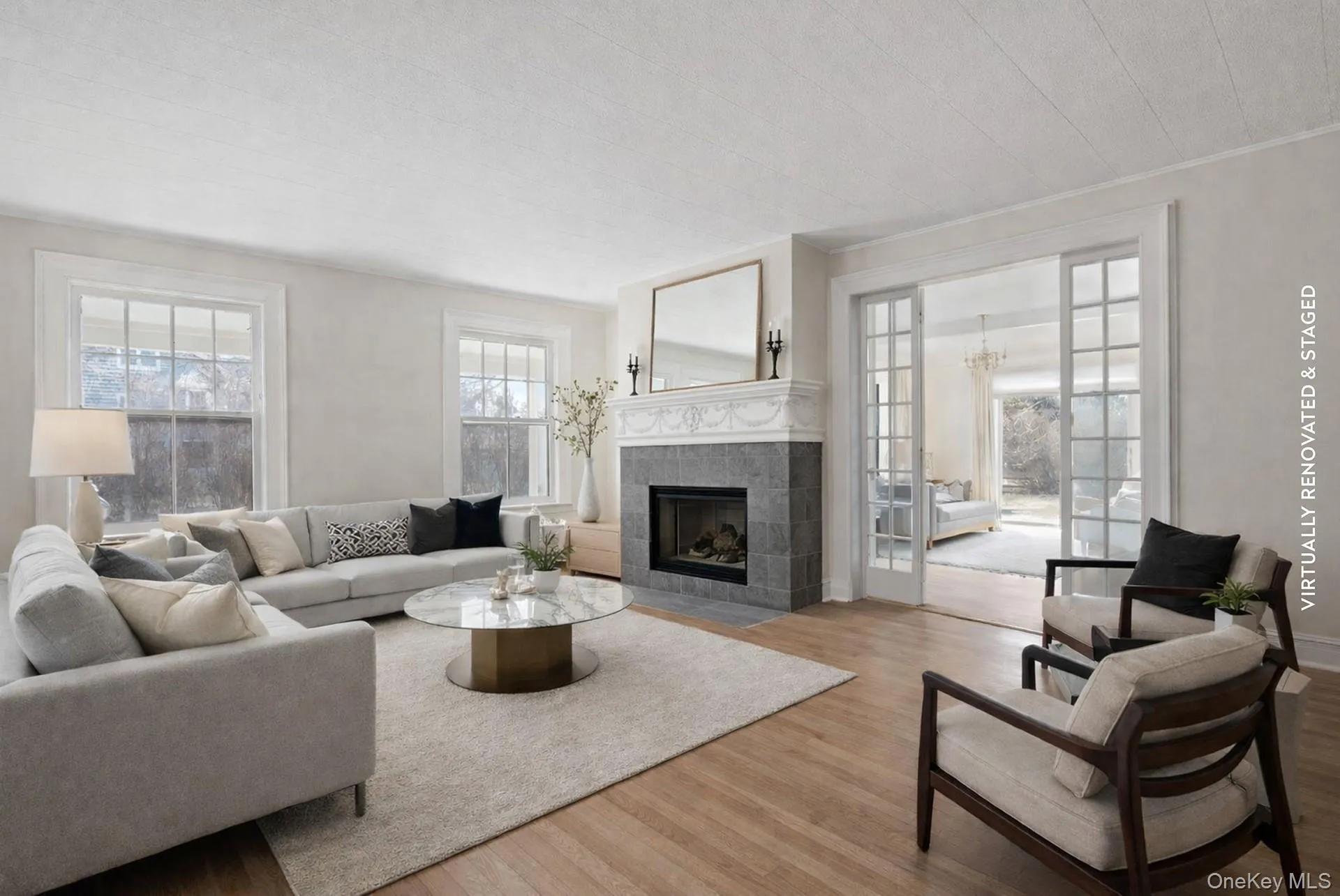 Virtually Staged Sitting Room Virtually Staged Sitting Room