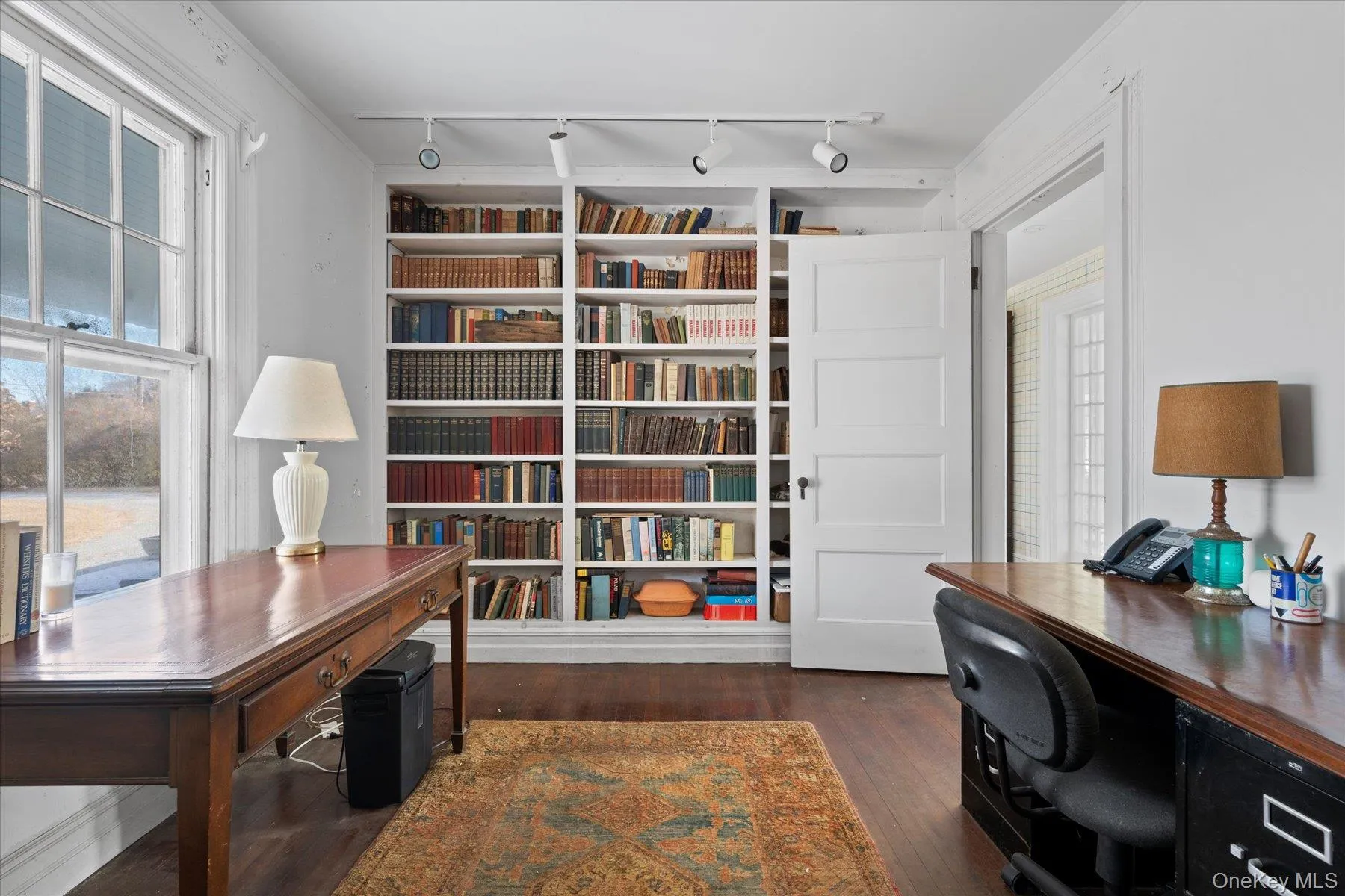 Private office space with hardwood floors Private office space with hardwood floors