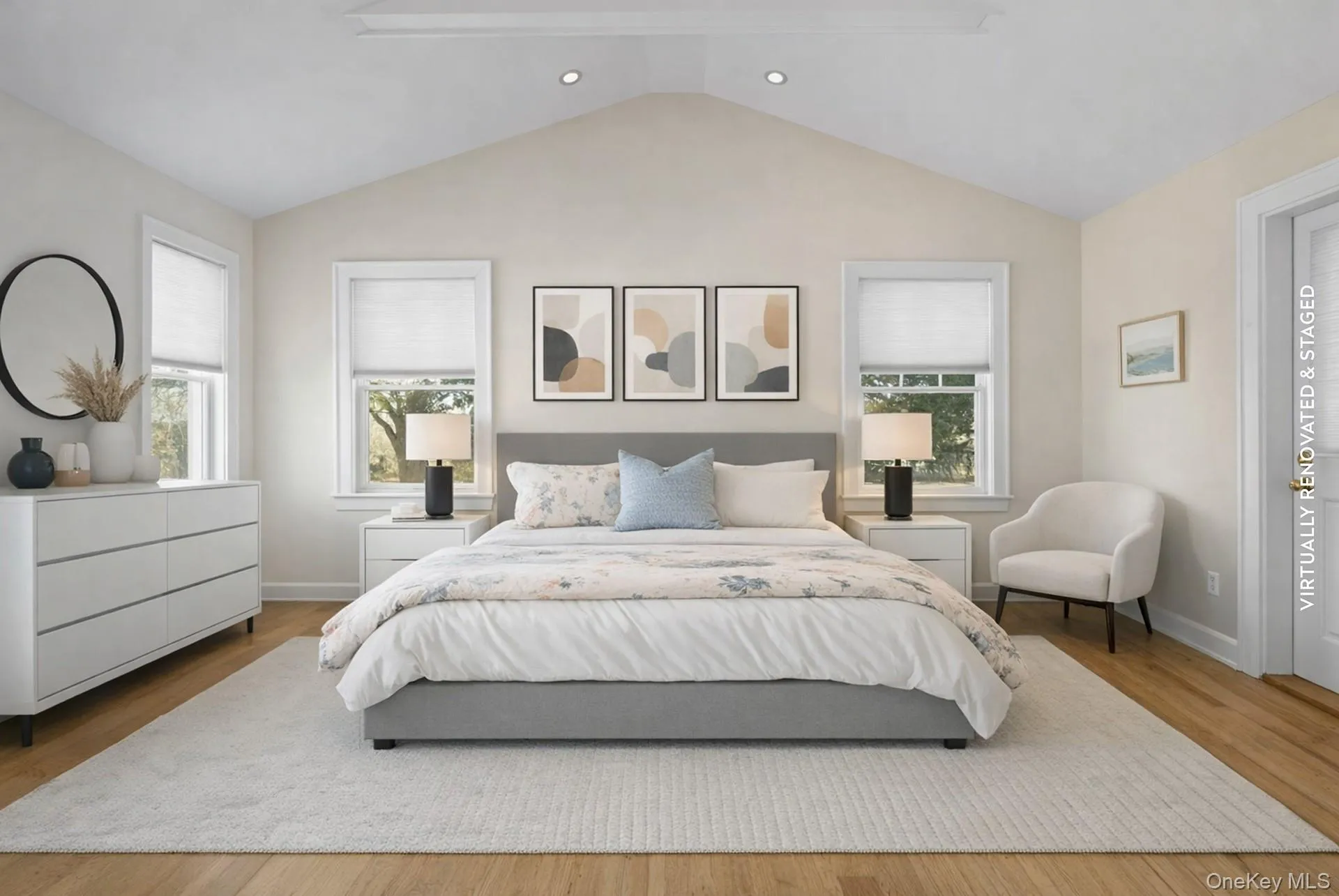 Virtually Staged Primary Bedroom Virtually Staged Primary Bedroom
