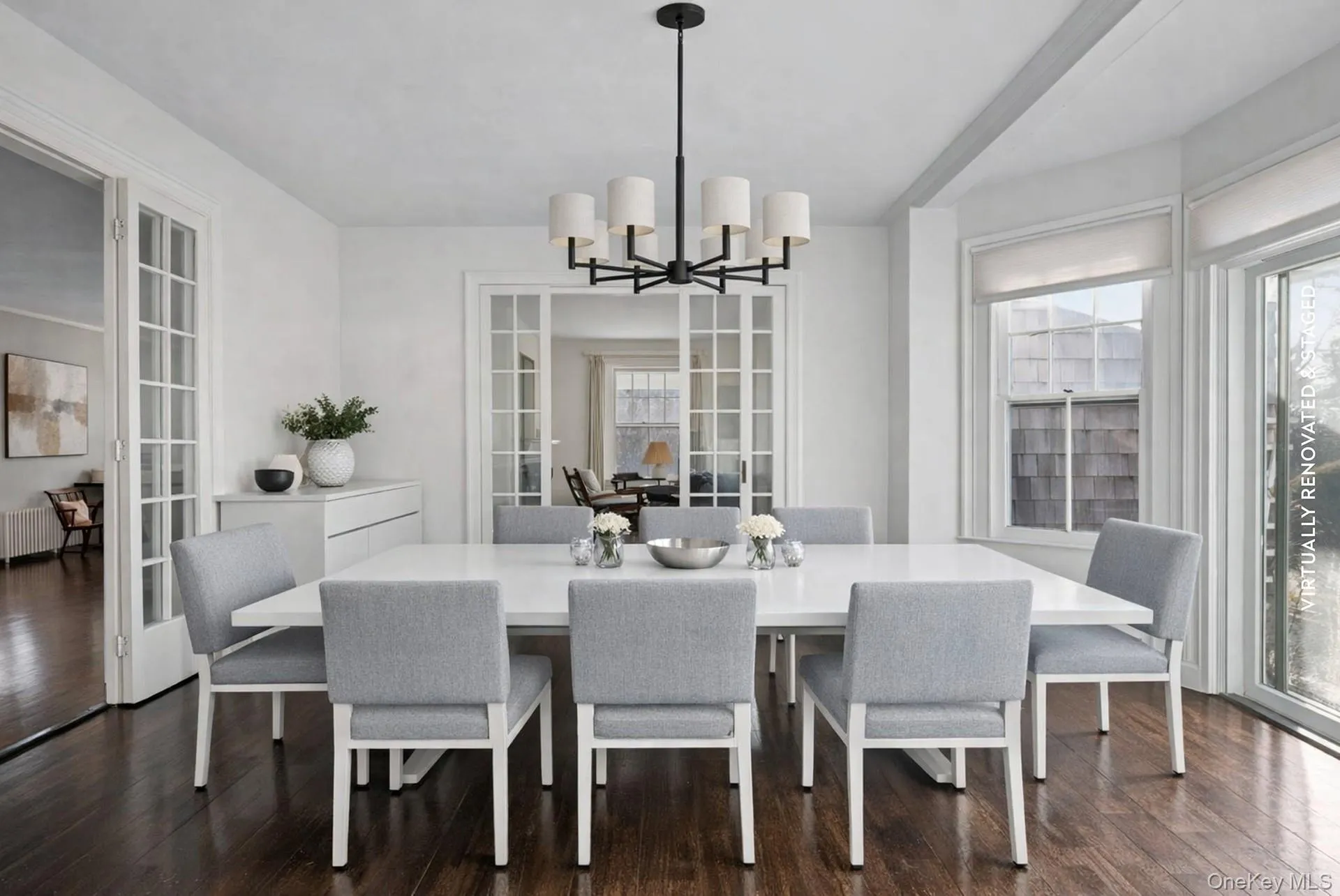 Virtually Staged Dining Room Virtually Staged Dining Room