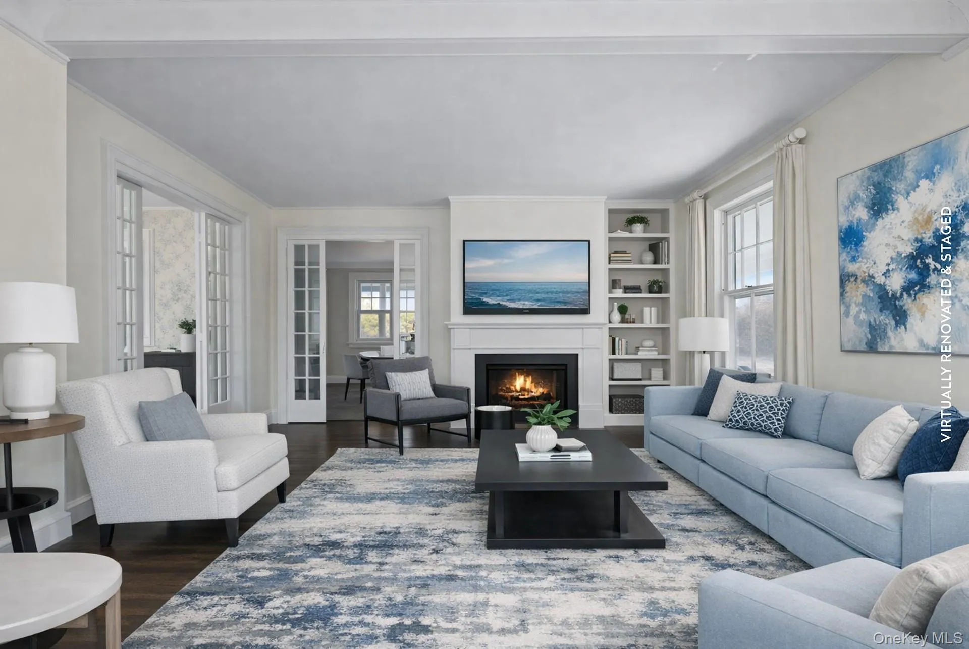 Virtually Staged Living Room Virtually Staged Living Room