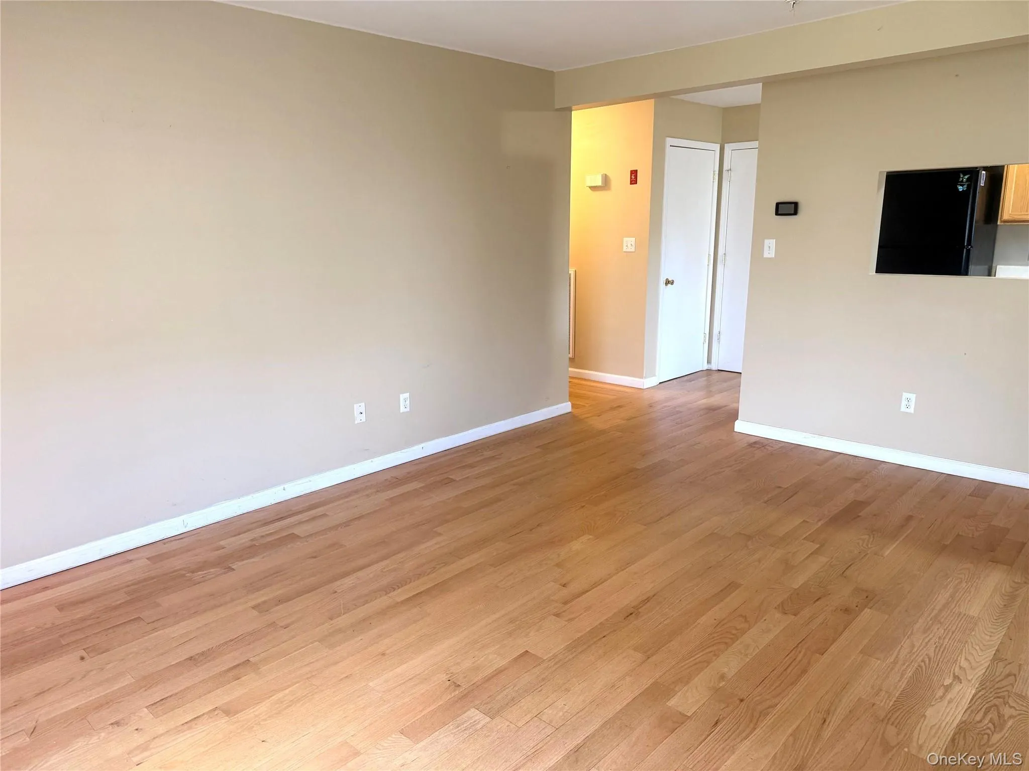 Spare room with light wood-style floors Spare room with light wood-style floors