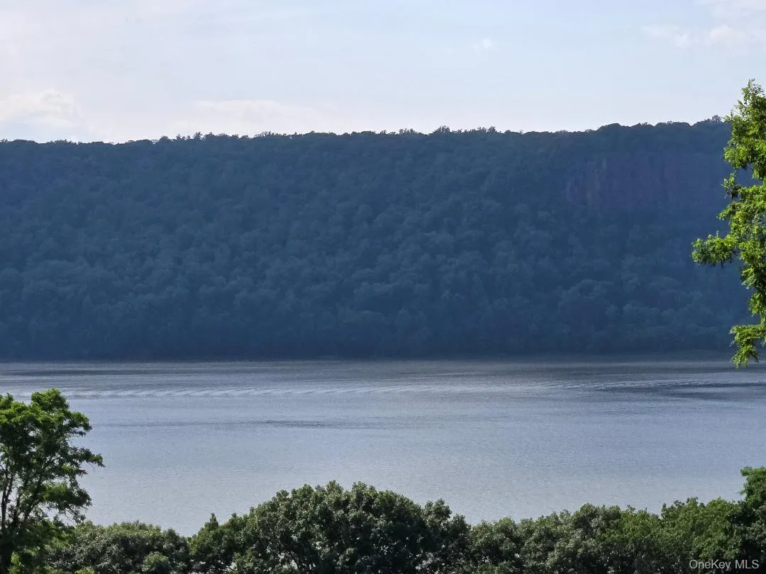 Water view from the deck! The Hudson River! Water view from the deck! The Hudson River!