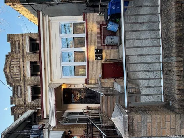 Entrance to property with brick siding Entrance to property with brick siding