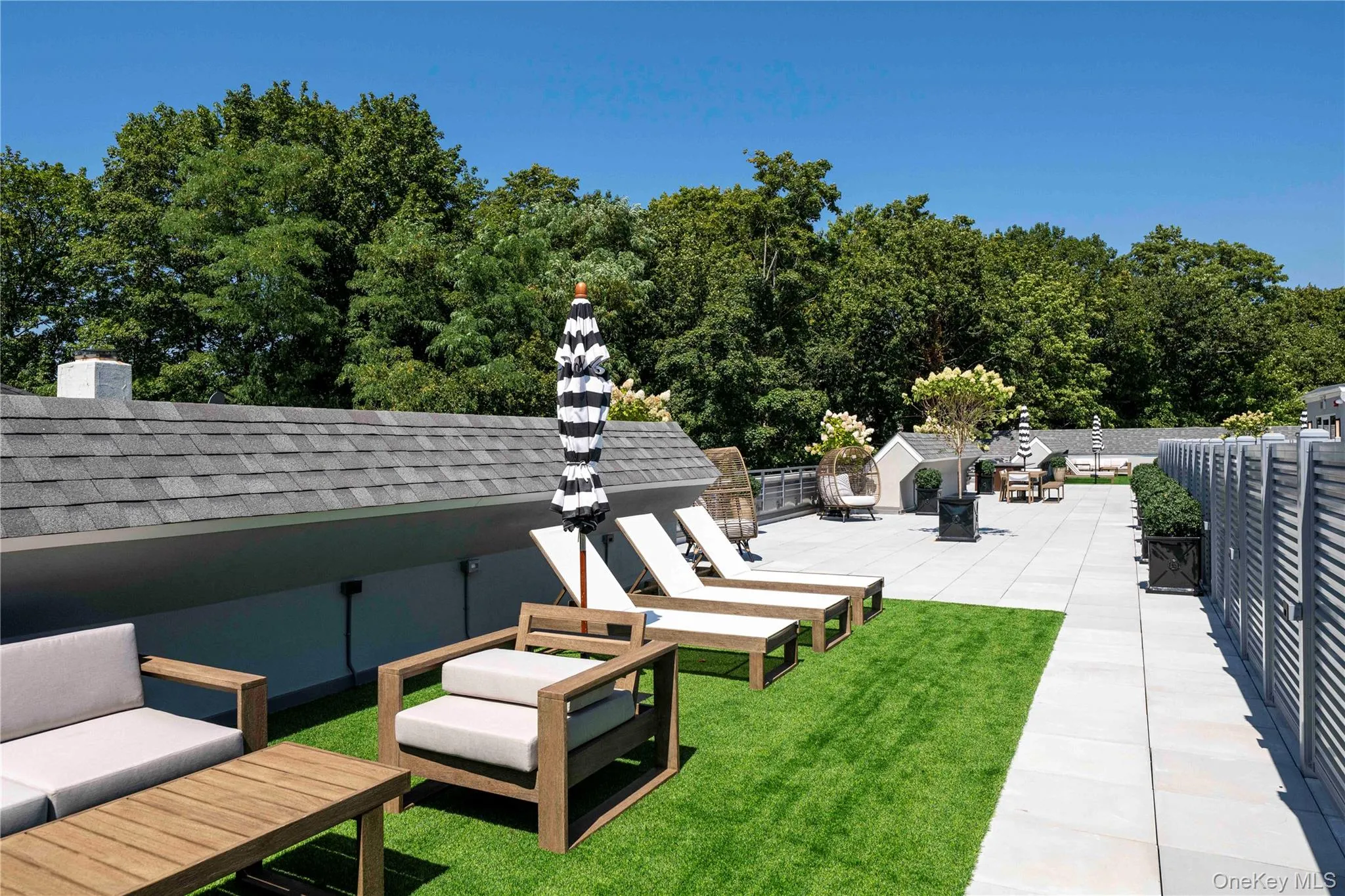 Fenced backyard featuring outdoor lounge area and a patio Fenced backyard featuring outdoor lounge area and a patio