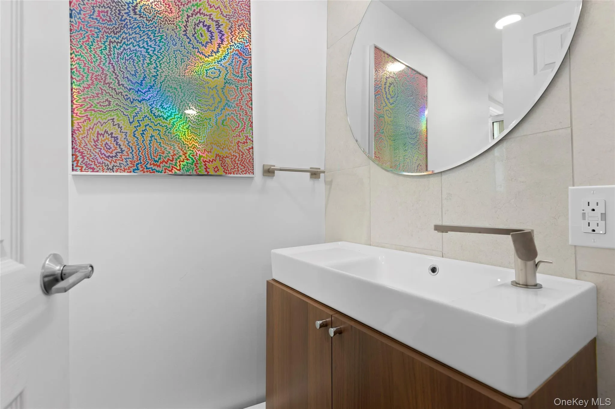 Half bathroom featuring vanity Half bathroom featuring vanity