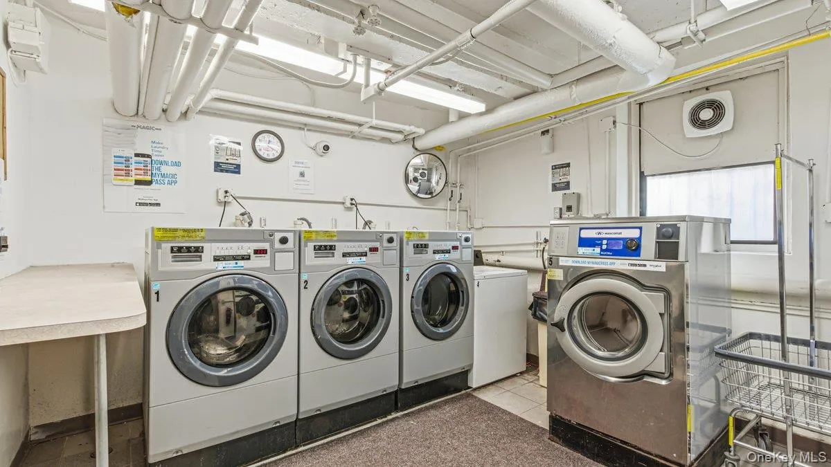 Laundry room with separate washer and dryer Laundry room with separate washer and dryer