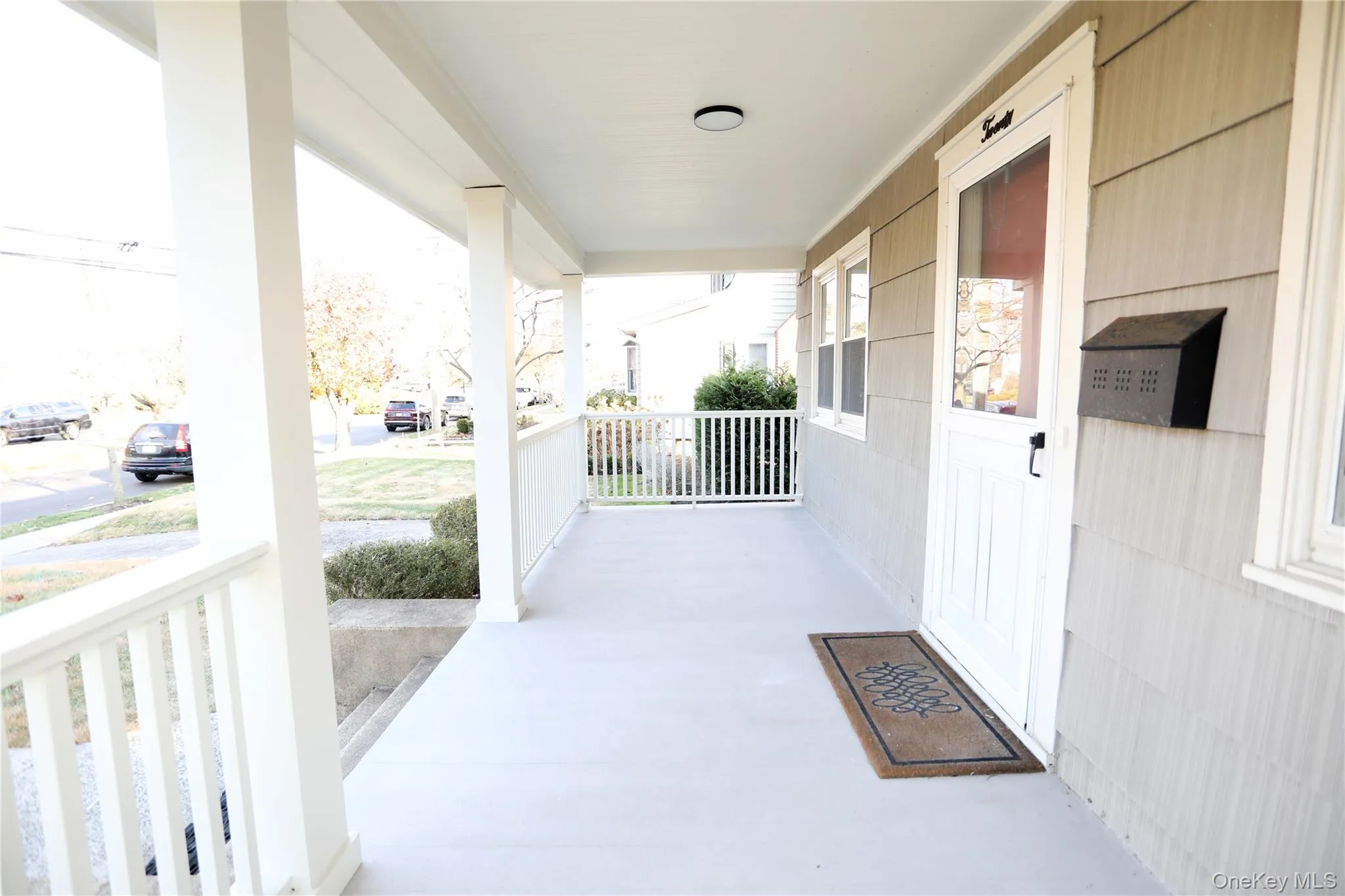 View of covered porch View of covered porch