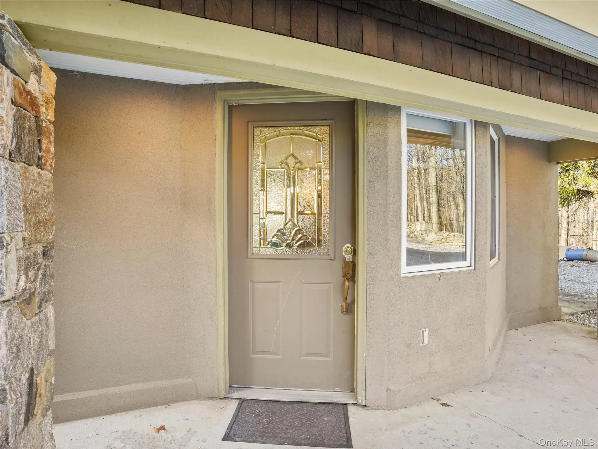 Entrance to property Entrance to property