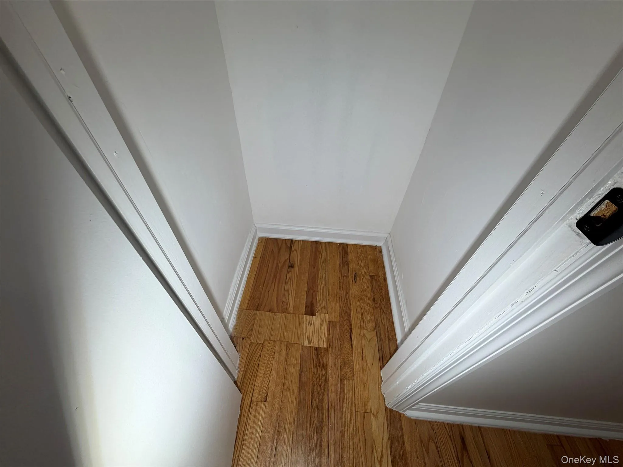 Detailed view of wood finished floors and baseboards Detailed view of wood finished floors and baseboards