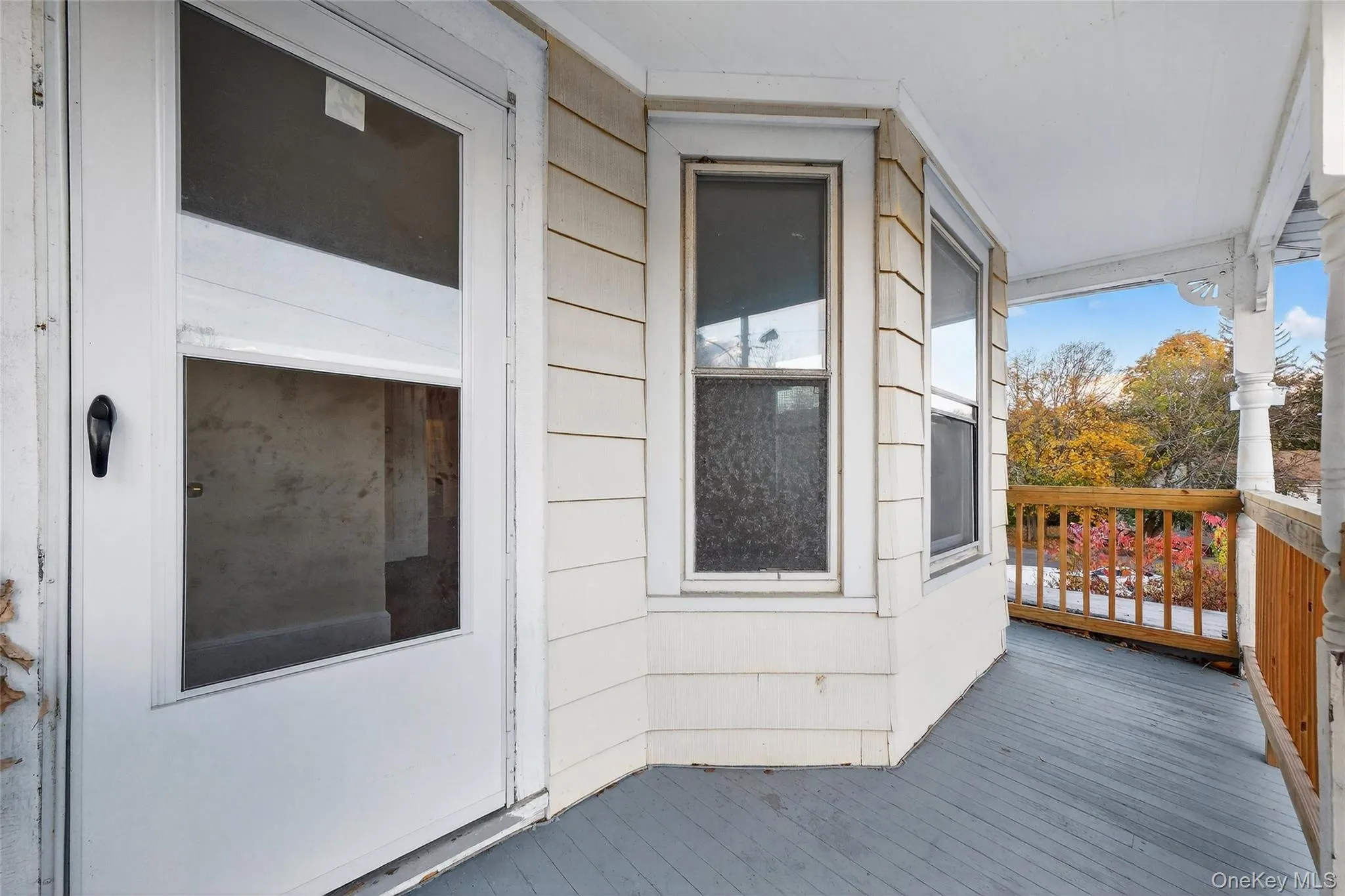View of wooden deck View of wooden deck