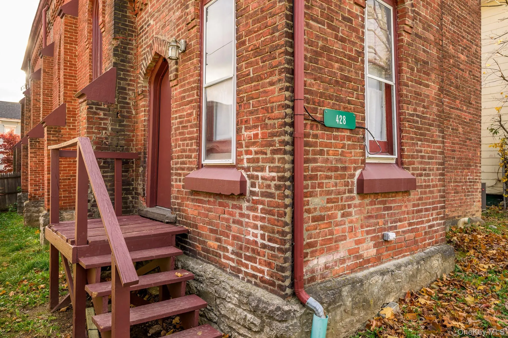 View of property exterior with brick siding View of property exterior with brick siding
