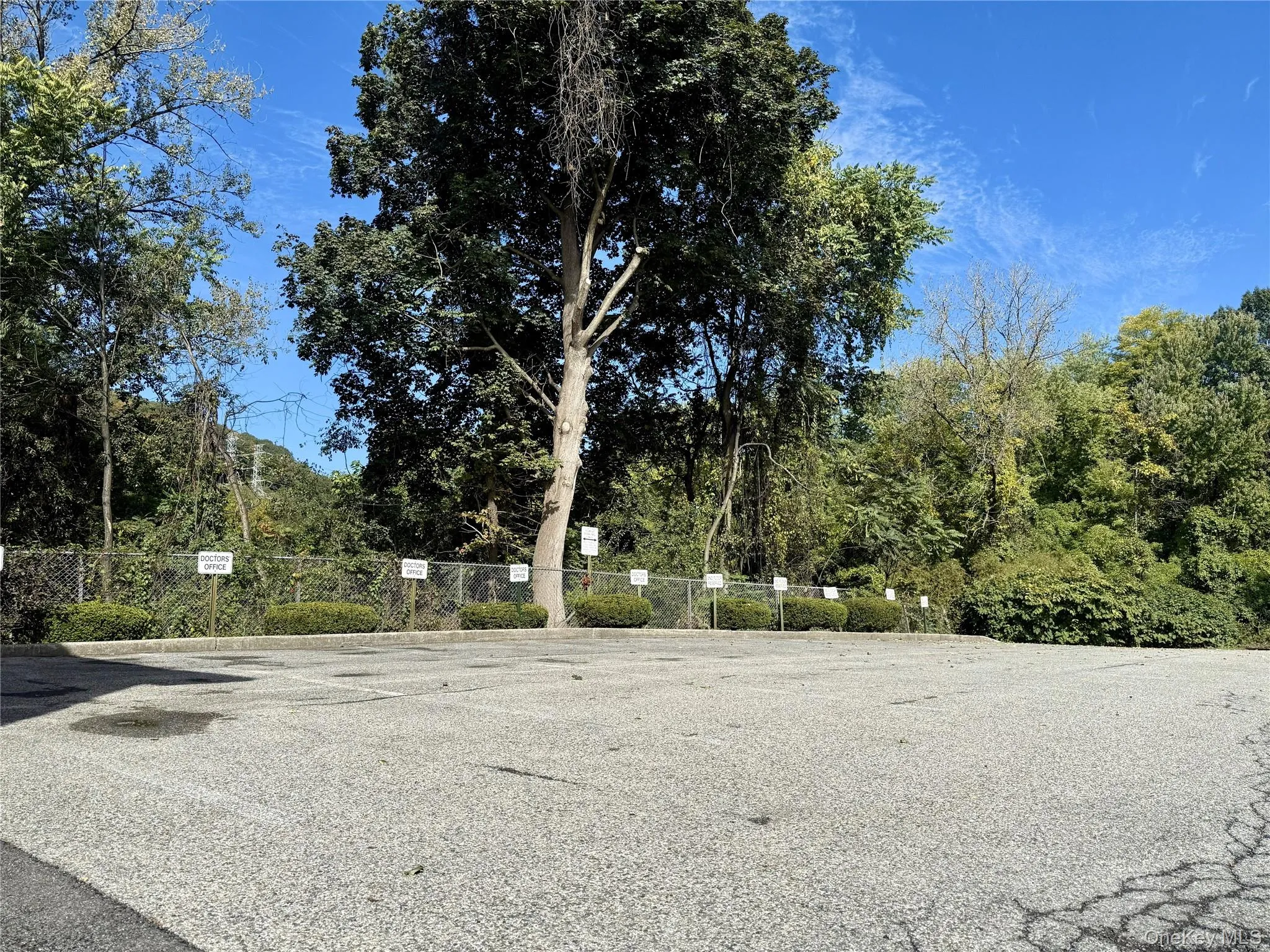 View of asphalt street View of asphalt street