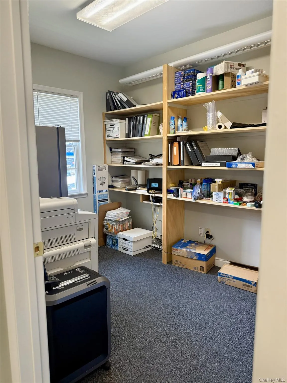 View of storage room View of storage room