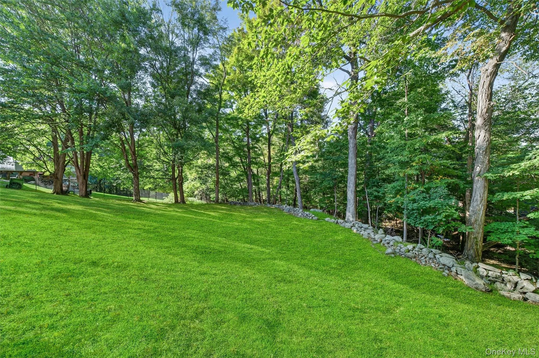 View of grassy yard View of grassy yard