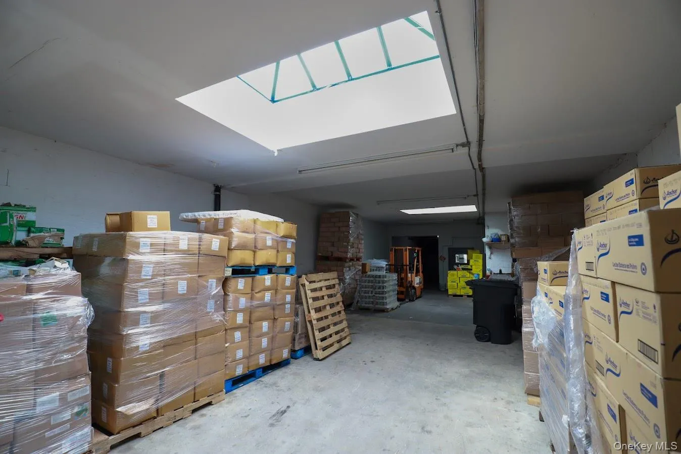 View of storage room View of storage room
