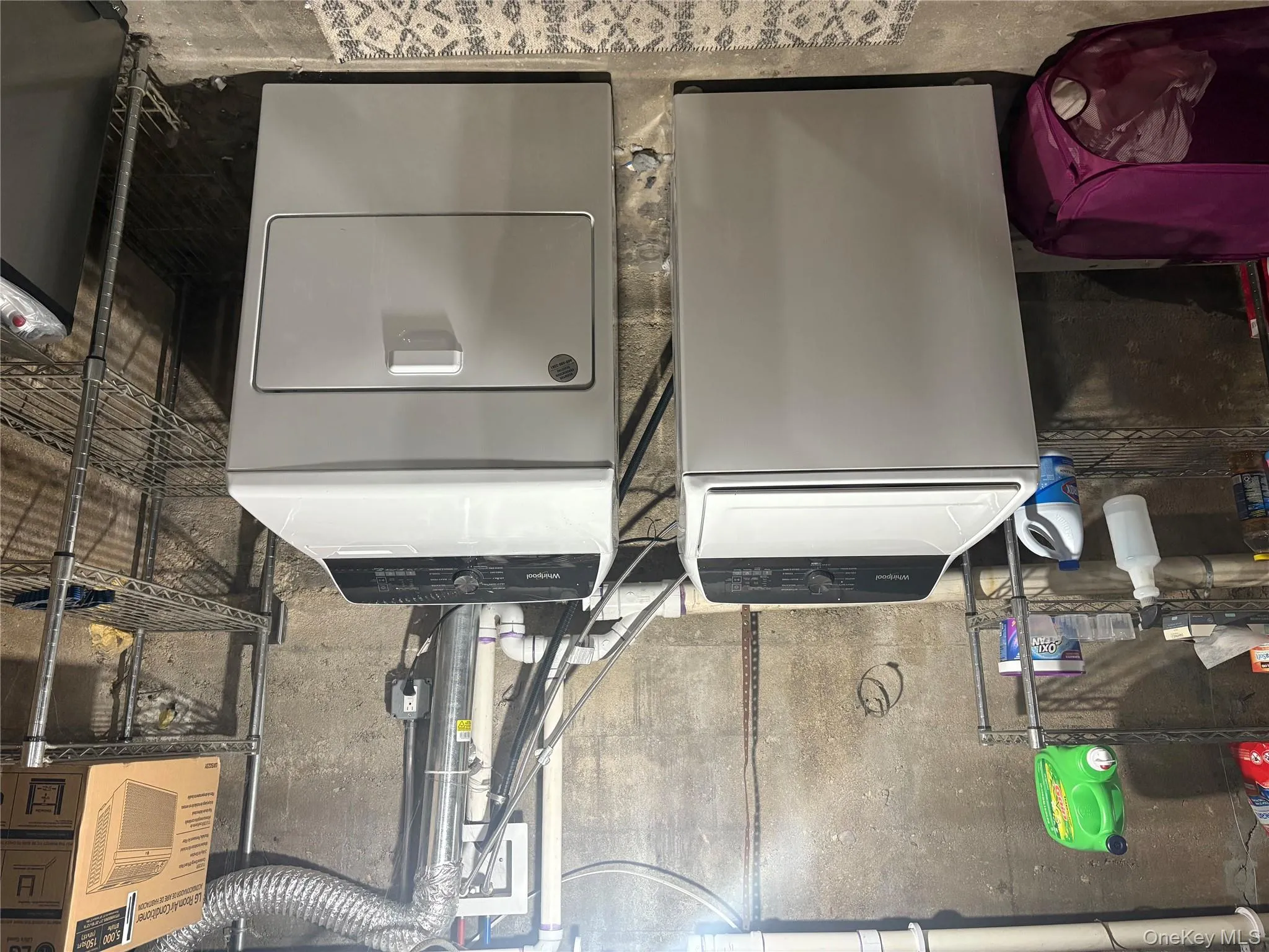 Washroom with washer and dryer Washroom with washer and dryer