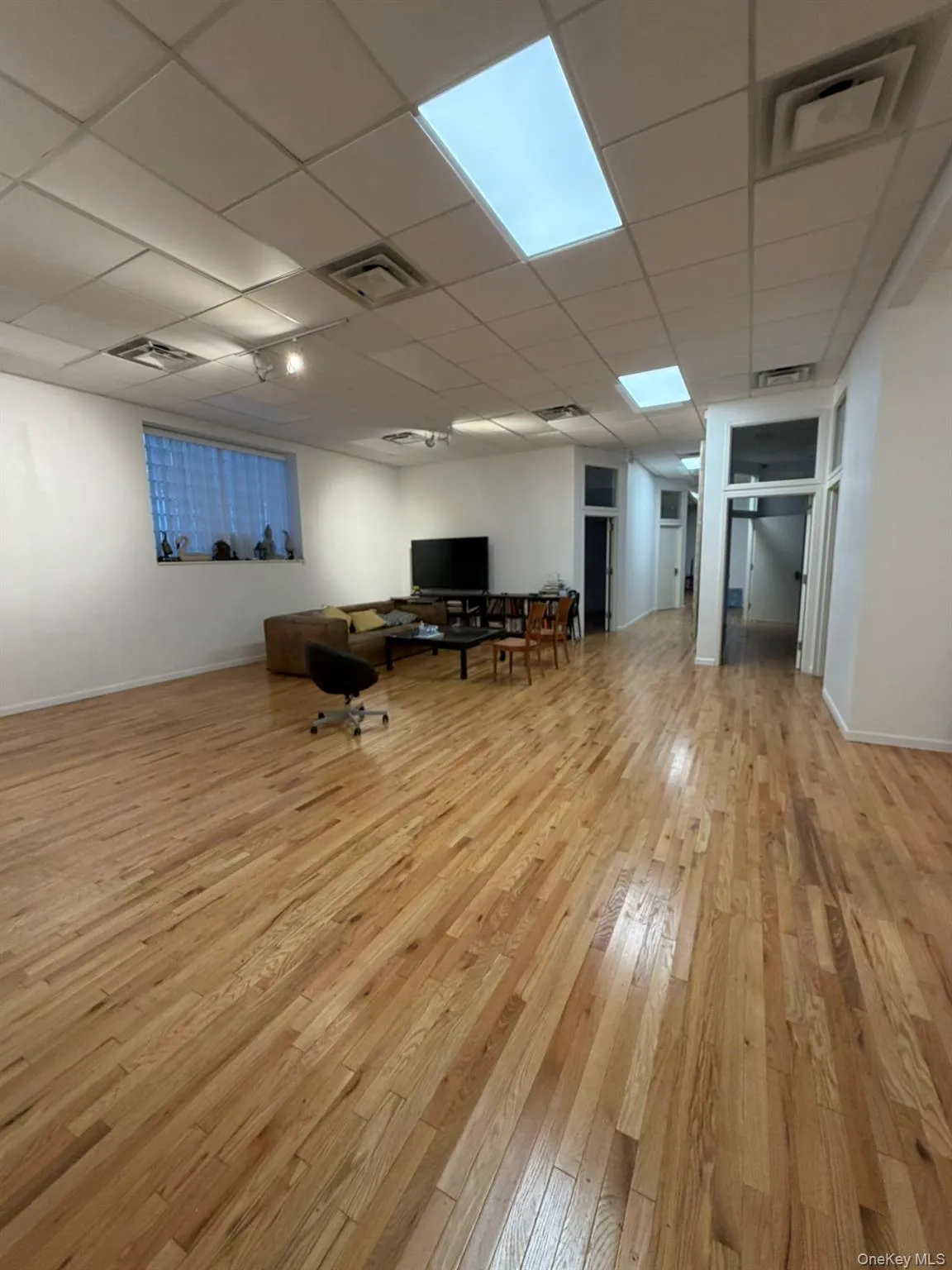 Home office featuring a paneled ceiling Home office featuring a paneled ceiling