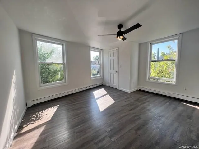 View from the bedroom door; lots of light! View from the bedroom door; lots of light!
