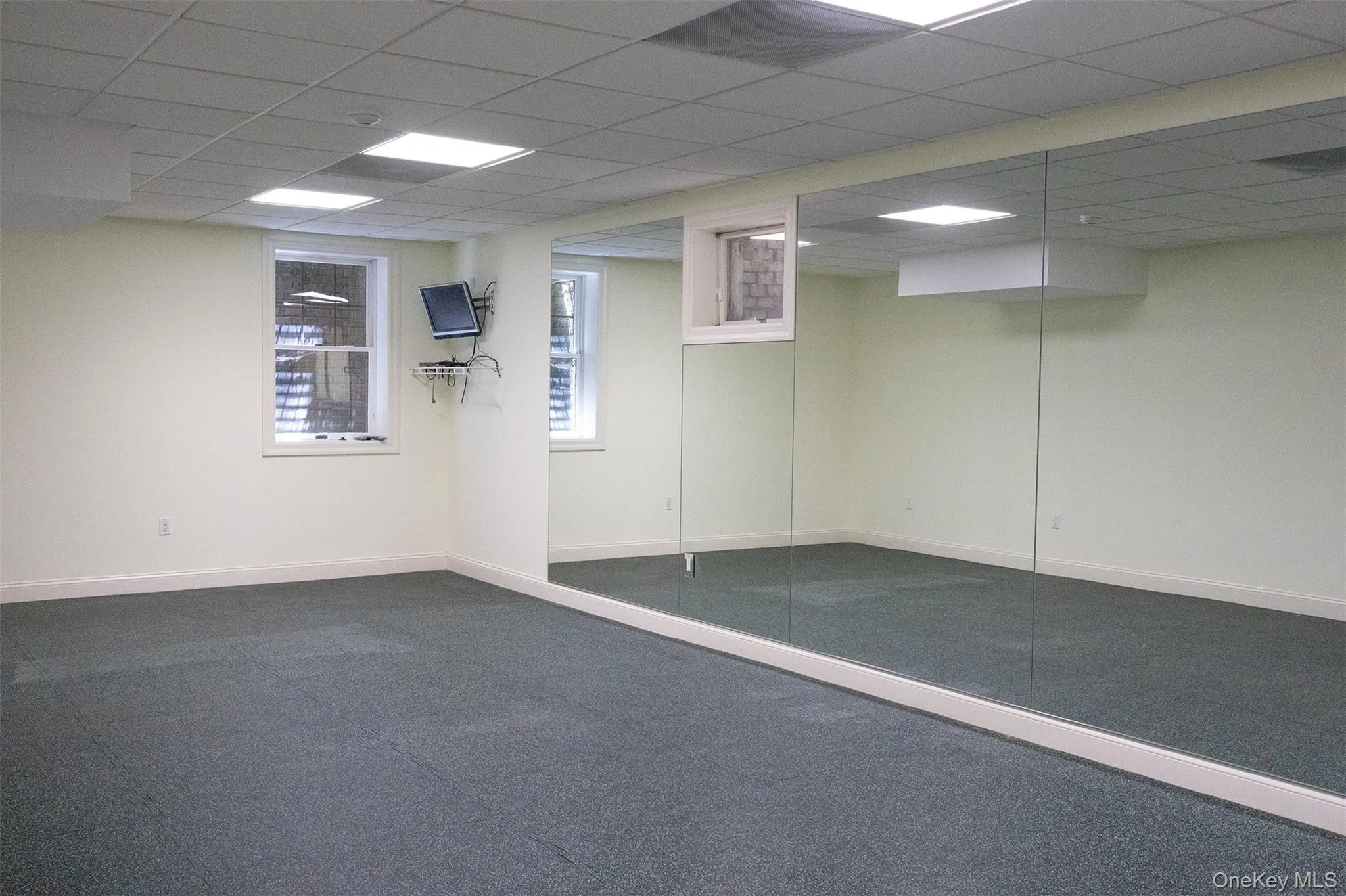 Full gym space in the basement. Full gym space in the basement.