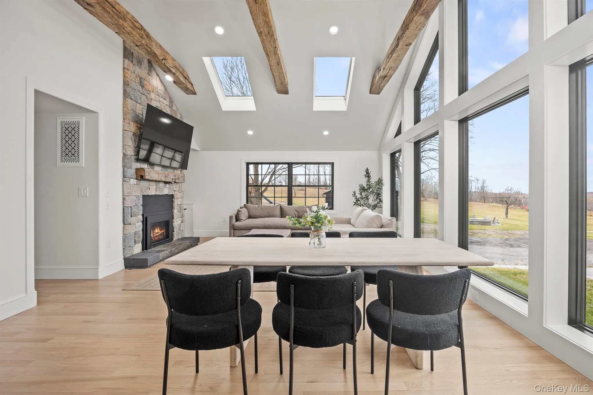 Open floor plan Open floor plan