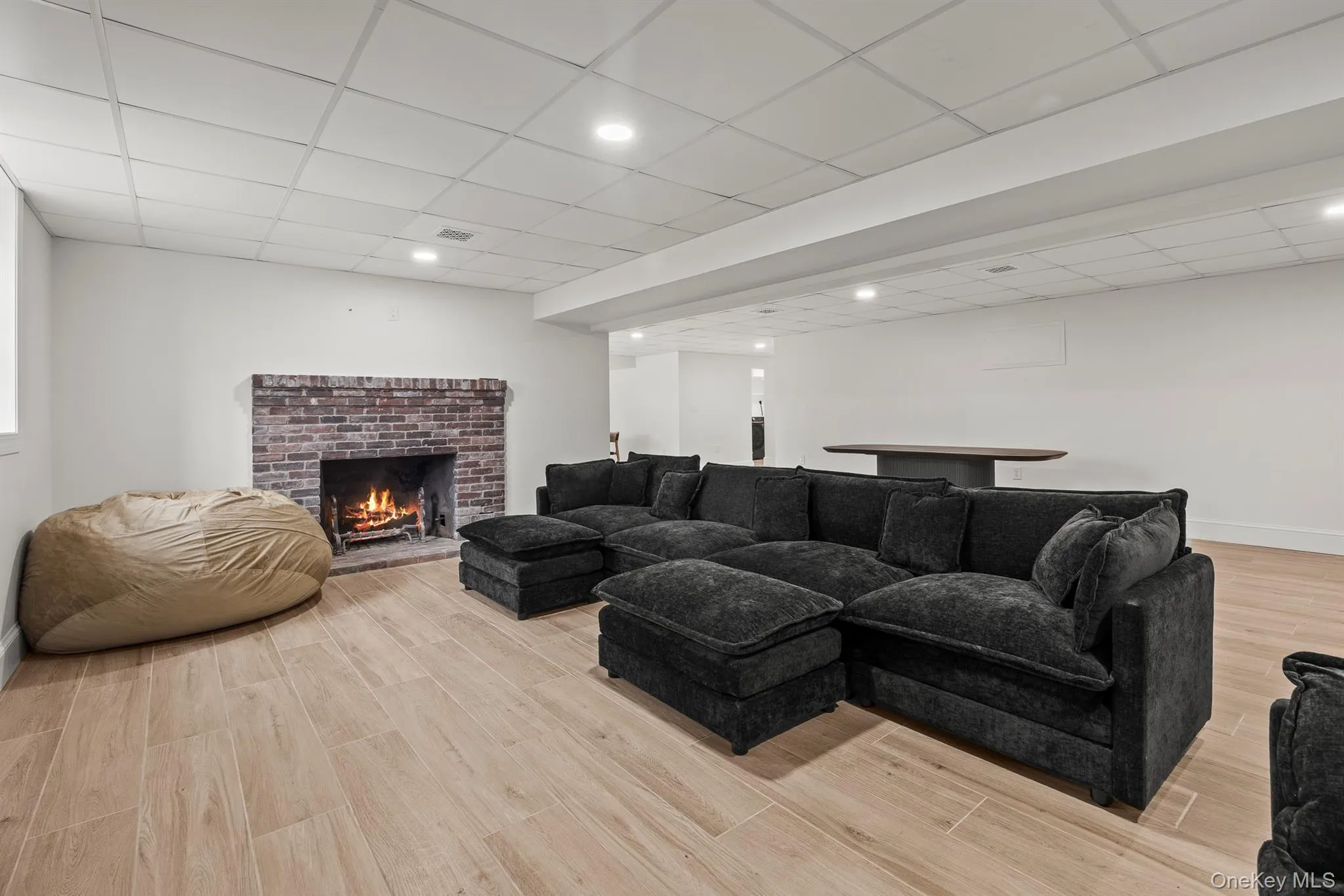 Family room featuring a fireplace Family room featuring a fireplace