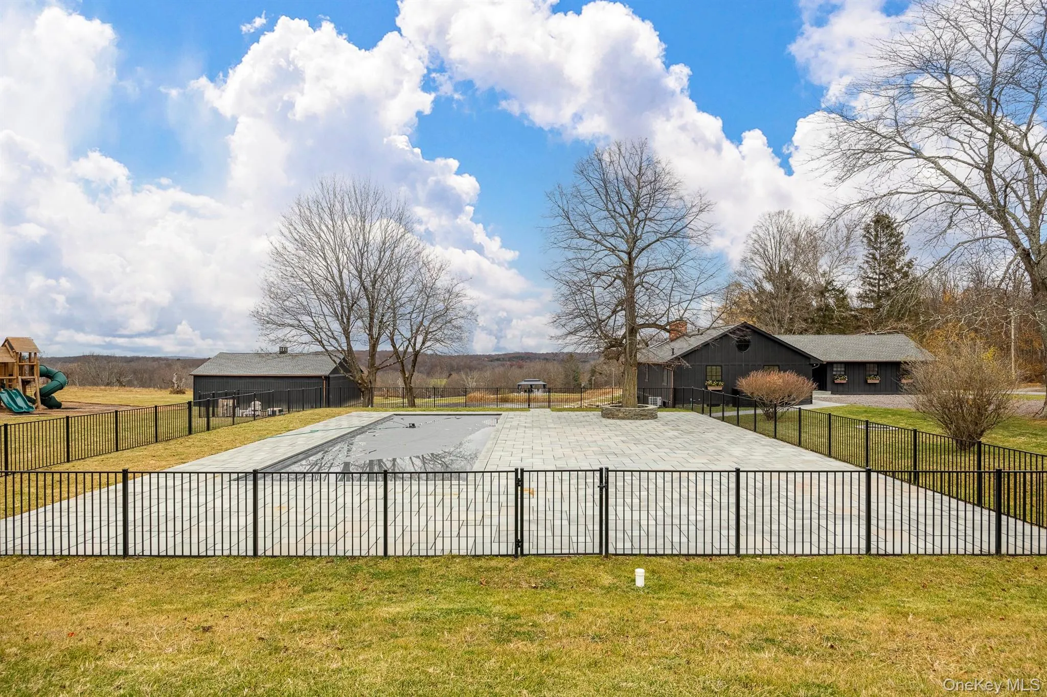 In-ground swimming pool In-ground swimming pool