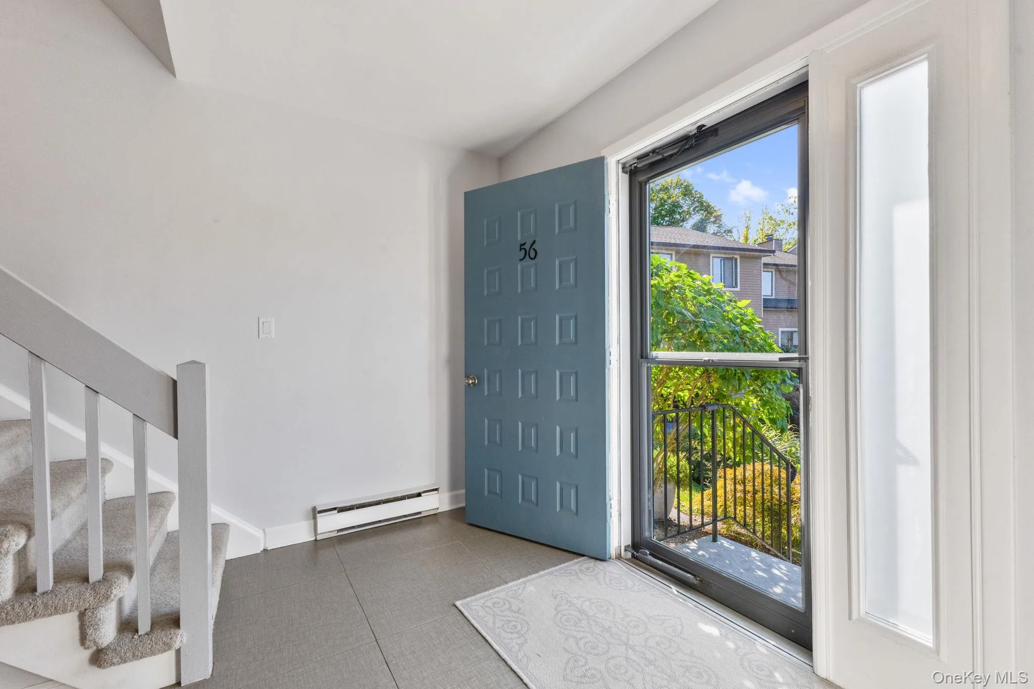 Welcoming entry hall with a bright, open feel. Welcoming entry hall with a bright, open feel.