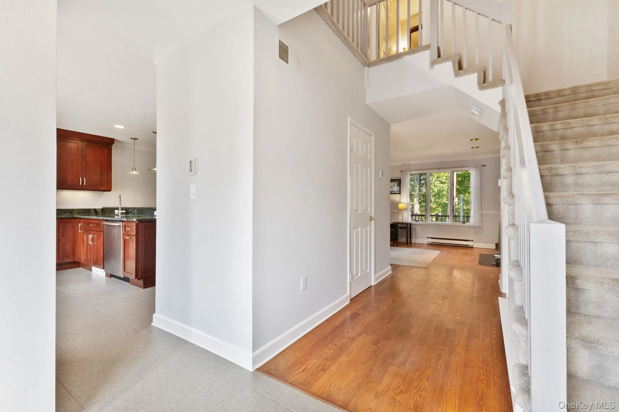 Entry hall offering a smooth transition into the main living spaces. Entry hall offering a smooth transition into the main living spaces.