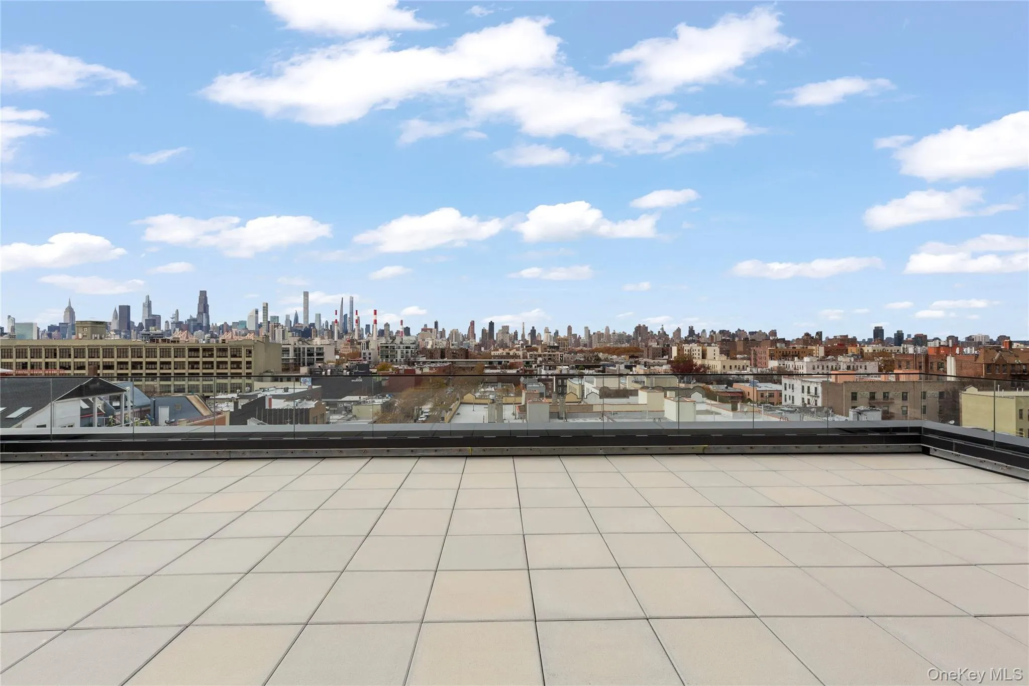 View of patio featuring a view of skyline View of patio featuring a view of skyline