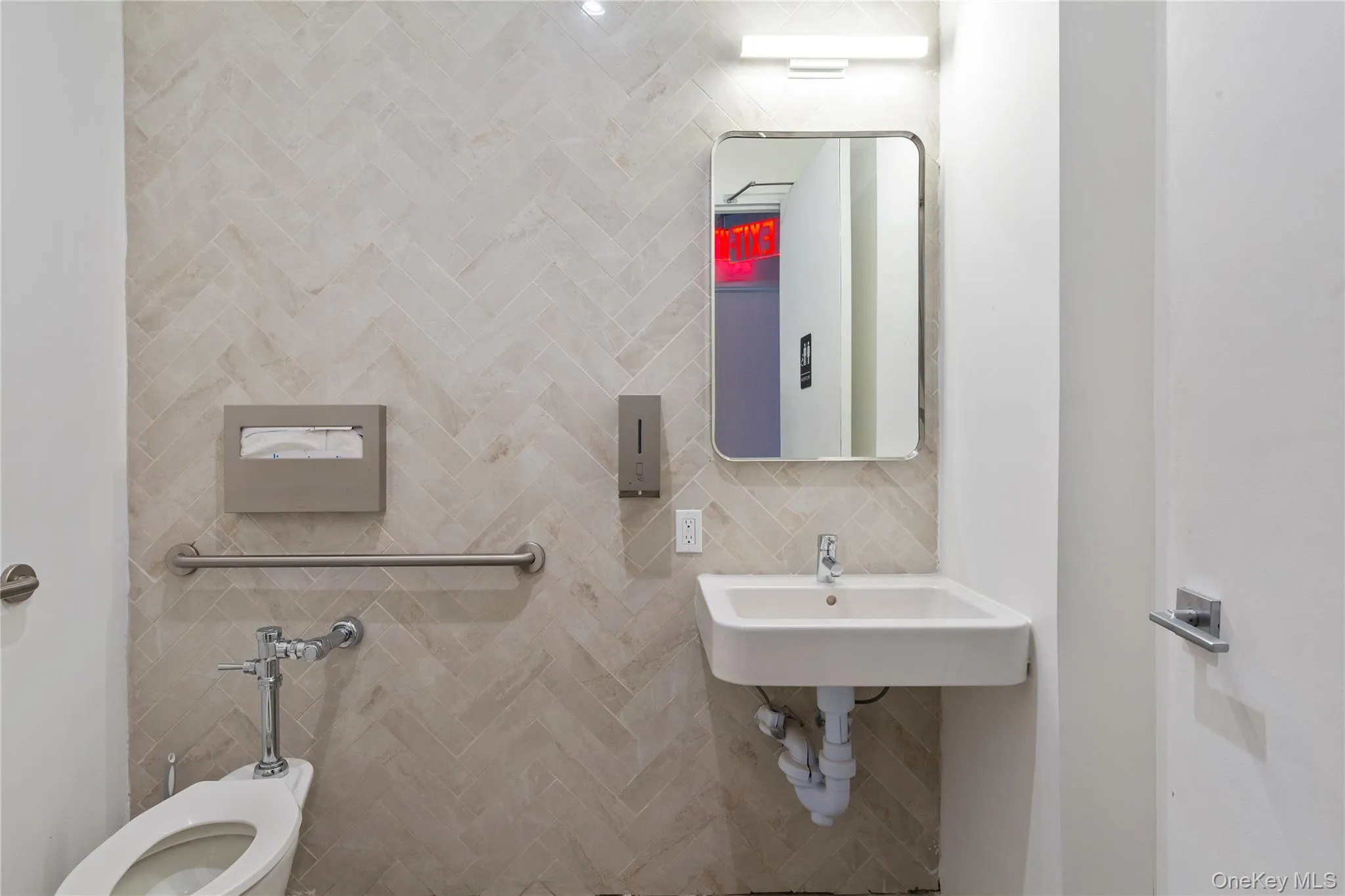 Bathroom with a sink and toilet Bathroom with a sink and toilet