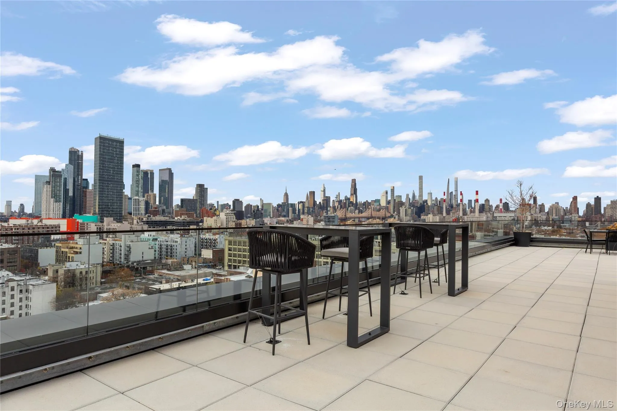 View of patio / terrace with a view of skyline View of patio / terrace with a view of skyline