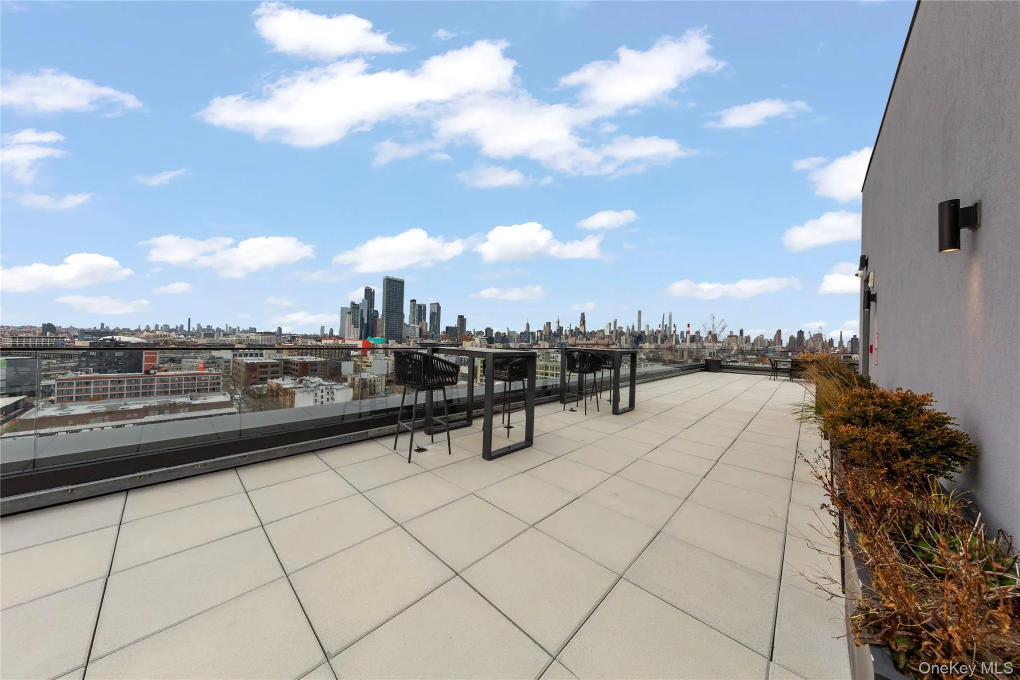 View of patio / terrace with a view of skyline View of patio / terrace with a view of skyline