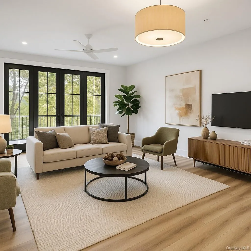 Living room virtual staged with huge terrace Living room virtual staged with huge terrace