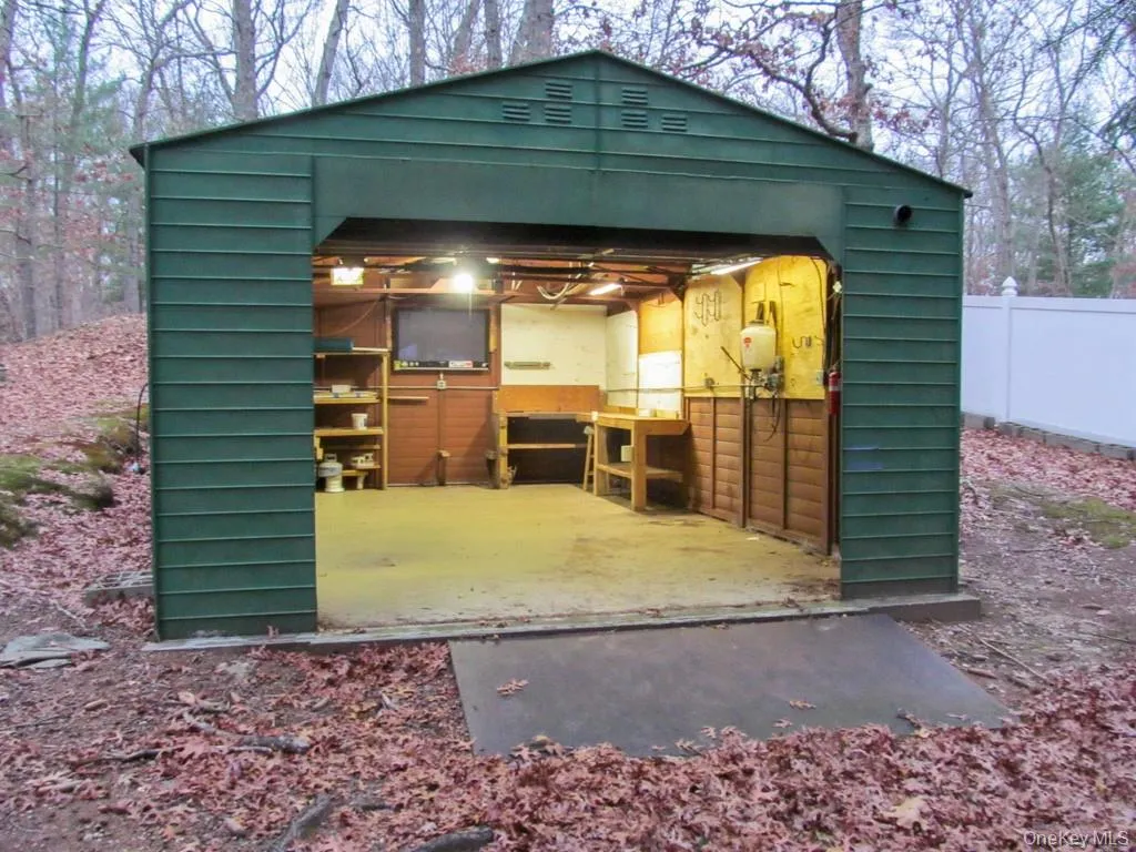 View of outdoor structure View of outdoor structure