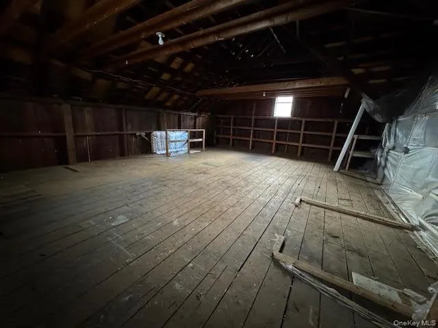 View of unfinished attic View of unfinished attic