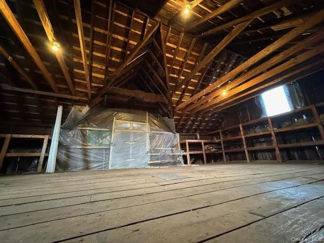 View of unfinished attic View of unfinished attic