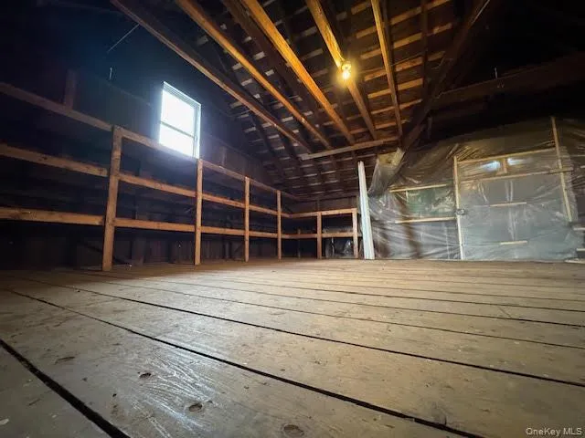 View of unfinished attic View of unfinished attic