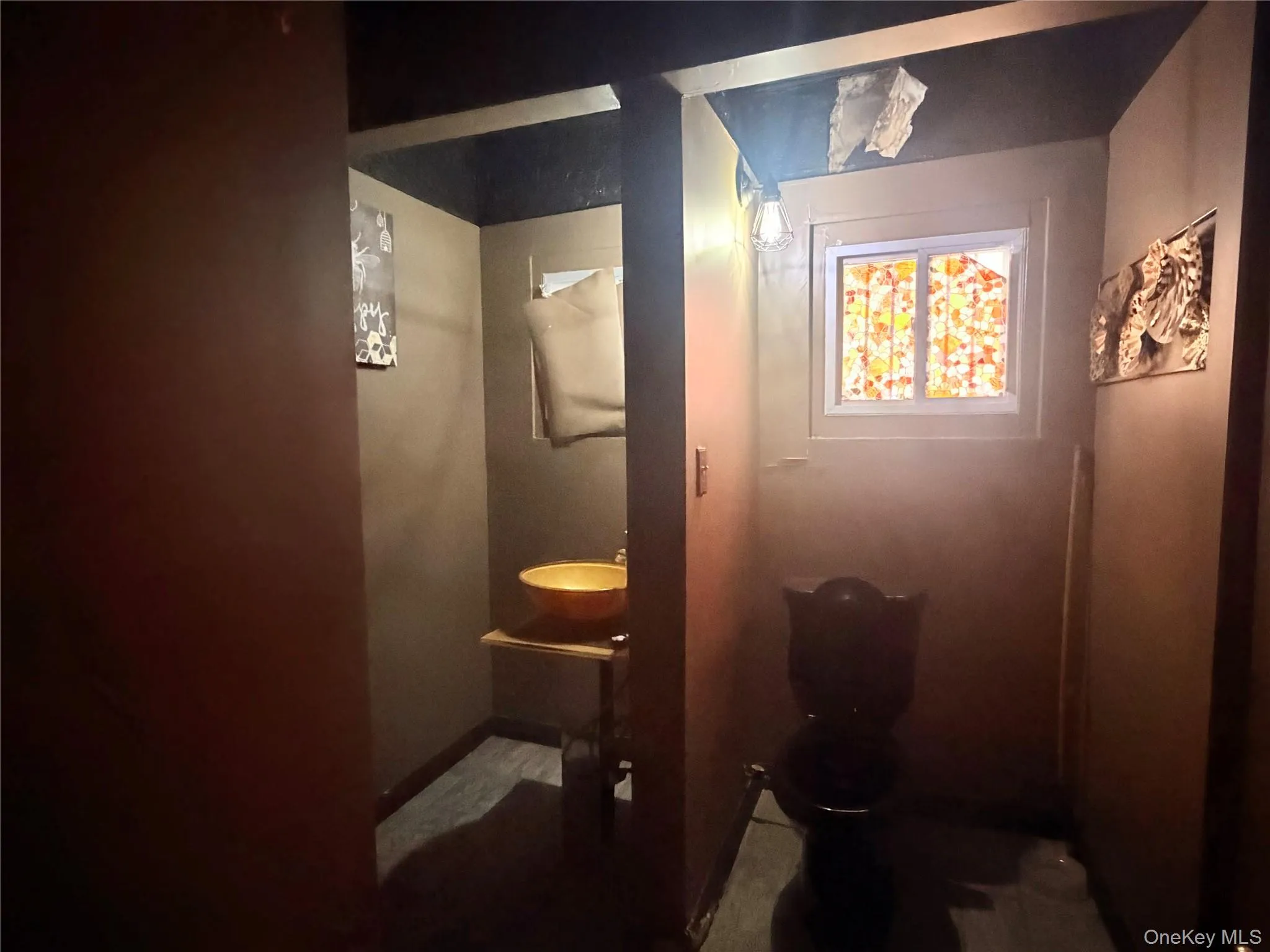 Hallway with baseboards Hallway with baseboards