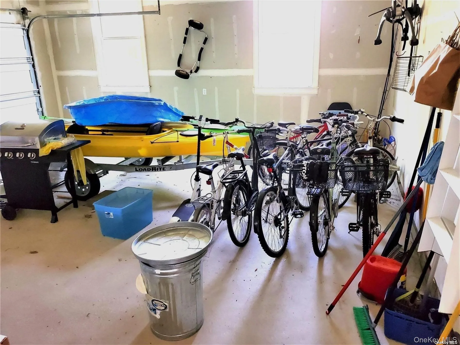 Garage with Bicycles Garage with Bicycles